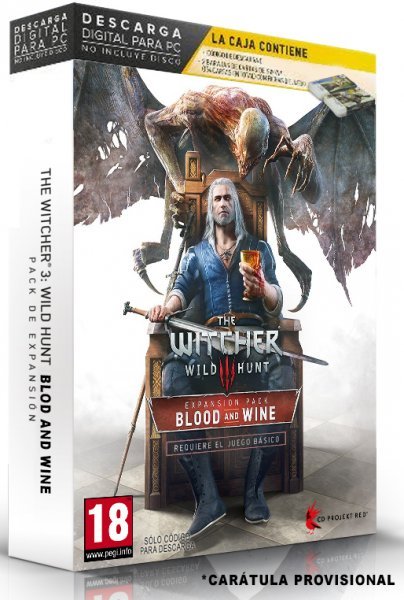 PC THE WITCHER 3 WILD HUNT BLOOD AND WINE - EXPANS